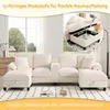 Merax 4-Sitzer U-förmiges Ecksofa, mit Bettkasten, Produktbild-Vorschau 5