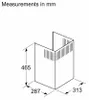 Bosch DWZ1FB6I6, Dunstabzugshauben-Abluftset Produktbild-Vorschau 4