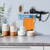 Relaxdays Föhn Halterung ohne Bohren, Kunststoff, mit Produktbild-Vorschau 5