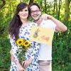 Mr. & Mrs. Panda Schild Hasen Muschel DIN A4 - Gelb Pastell Produktbild-Vorschau 5