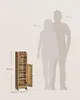 VASAGLE Badezimmerschrank klein, Badschrank schmal, Produktbild-Vorschau 7