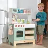 Velká dřevěná dětská kuchyňka s příslušenstvím Náhled obrázku produktu 4