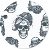 MuchoWow® Mauspad Mousepad Puber - Totenkopf - Kopftuch - Produktbild-Vorschau 1