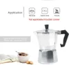 Espressokocher Mokka Premium Espresso Aluminium groß grau Produktbild-Vorschau 6