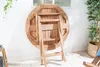Massiver Gartentisch EMPIRE TEAK 90cm Teakholz rund Produktbild-Vorschau 7