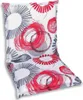 GO-DE Textil, Sesselauflage nieder, Sonnenkreise rot, Produktbild-Vorschau 1