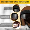 Jethelm Motorradhelm Rollerhelm Halbschalenhelm mit Produktbild-Vorschau 2