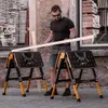 CRAFTMAKER S20 2-in-1 Arbeitstisch & Sägebock | Klappbar & Produktbild-Vorschau 8