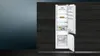 Siemens iQ500, KI87SADD0 Einbau-Kühl-Gefrier-Kombination mit Gefrierbereich unten, 177.2 x 55.8 cm, Flachscharnier mit Softeinzug Einbau Frontansicht geöffnet Produktbild-Vorschau