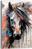 DEQOART Glasbild Echtglas 60x90 cm 'Farbenflucht des Produktbild-Vorschau 1