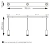 Home Sweet Home Pendelleuchte Pendel Xxl 98/9.5/137.5cm - Produktbild-Vorschau 6