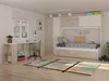 Bett Lev 90x200 cm mit Schrank und Bettschublade - Produktbild-Vorschau 10