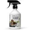 A white spray bottle with a black trigger and cap, featuring a label with text and an image of a puppy in a basket. Produktbild-Vorschau