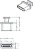 DELOCK Staubschutz USB TypC-Buchse m. Griff schwarz 10 St Anteprima dell’immagine prodotto 3