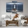 Bild auf Leinwand - Leinwandbild - Leuchtturm Meer - Produktbild-Vorschau 6
