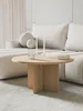 Selsey Ovo - Tavolino rotondo 76x76 cm in legno look rovere Anteprima dell’immagine prodotto 2