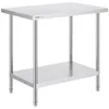 Stół Roboczy Vevor Ze Stali Nierdzewnej 61X91X86 Cm Udźwig Podgląd zdjęcia produktu 1