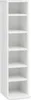 WOHNLING CD-Regal WL5.836 Holz 21x90x20 cm Offenes Produktbild-Vorschau 1