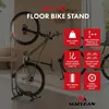 Maclean Fahrradständer freistehend horizontal/vertikal zur Produktbild-Vorschau 2