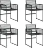 VidaXL 4008578, Taras, Technorattan, Stal, Czarny, 110 kg, Podgląd zdjęcia produktu 1
