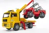 Bruder Nákladní auto MAN odtah a Jeep Náhled obrázku produktu 35