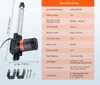 SucceBuy Siłownik liniowy 12 V, 8-calowy siłownik liniowy Podgląd zdjęcia produktu 7