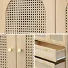 sweeek - Kleiderschrank mit 2 Türen, 2 Schubladen und Produktbild-Vorschau 4