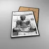 Gerahmtes Poster - Schwarzer Rahmen - Japanisch Buddha Produktbild-Vorschau 3