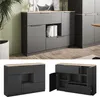 Kredenc Vicco Betti Anthracite/Sonoma 120 x 83.6 cm 2x Náhled obrázku produktu 2