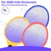 3er Set Elektrische Fliegenklatsche Doppeltes Produktbild-Vorschau 3