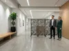 Dekorative Metallpaneel Metallsichtschutzwand - Flieder Produktbild-Vorschau 12