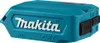 A close-up, studio shot of a teal Makita USB battery adapter. Produktbild-Vorschau