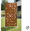 Sichtschutzwand floraworld Kreise Corten 90 x 180 cm rost Produktbild-Vorschau 8
