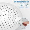 DERW Regendusche Duschkopf (10 Zoll), Edelstahl runder Produktbild-Vorschau 8