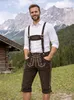 PAULGOS pantaloni tradizionali da uomo in pelle - braghe al Anteprima dell’immagine prodotto 9