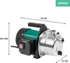 Vonroc Gartenpumpe selbstansaugend - Wasserpumpe 1000W, Produktbild-Vorschau 5