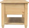 vidaXL Couchtisch mit Schubladen Corona 100x48x45 cm Produktbild-Vorschau 4