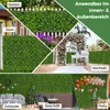 COSTWAY, lot de 12 haies artificielles, 50,5 x 50,5 cm, Voir les images du produit 7