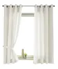 2er Set Vorhänge Schal Ösen »Berlin« HxB 145x140 cm Creme Produktbild-Vorschau 2
