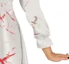 Clown Horror Halloween Costume Creepy Fun Rosso Nero Bianco Anteprima dell’immagine prodotto 11