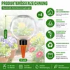 4er-Set Bewässerungskugeln 500ml, Keramik & PP, Produktbild-Vorschau 2