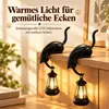 Katzenlampe 2er Set, Katzenfigur als Buchablage Dekolampe, Produktbild-Vorschau 6