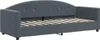 vidaXL Letto da giorno allungabile grigio scuro 80x200 cm Anteprima dell’immagine prodotto 6