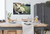 MuchoWow® Poster Schaf - Lamm - Gras 120x90 cm - Wandbild Produktbild-Vorschau 3