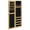 Schmuckschrank mit Spiegel Wandmontage 30x8,5x106 cm Produktbild-Vorschau 5