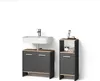 Meubles bain Livinity Amalfi Anthracite/Chêne doré 2 Voir les images du produit 1