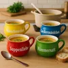 BURI Set de 4 bols à soupe en céramique | Bols à anse Voir les images du produit 3