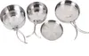 1 Set stapelbares Camping-Kochgeschirr-Set aus Edelstahl Produktbild-Vorschau 7