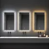 LED koupelnové zrcadlo 50 × 70 cm, dotykové, stmívatelné, 3 Náhled obrázku produktu 4