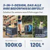 Faltbarer Bollerwagen – Handwagen mit klappbaren Produktbild-Vorschau 3